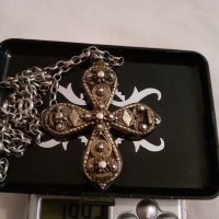 Кръст, снимка 3 - Антикварни и старинни предмети - 37979341