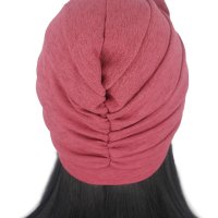 Тюрбан за коса с пандела в розово, снимка 3 - Аксесоари за коса - 40511297