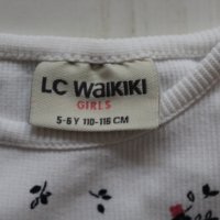 Блузка с дълъг ръкав LC Waikiki/ 110-116, снимка 3 - Детски Блузи и туники - 27575252