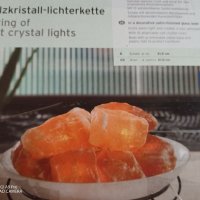 Лампа с 10 солни кристали, нова, снимка 13 - Антикварни и старинни предмети - 37095713