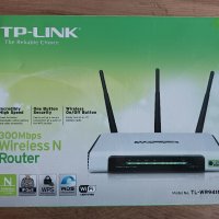 Рутер TP-Link 300Mbps, снимка 1 - Рутери - 43225658