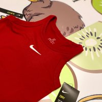 Детски потник Nike Court Slam Dri-FIT Tank Top (червен), снимка 2 - Детски тениски и потници - 40264441