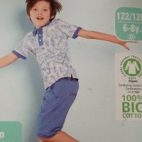 НОВИ  ! Детски  Тениски и  Бермуди за момчета от БИО памук , снимка 1 - Детски тениски и потници - 28876211