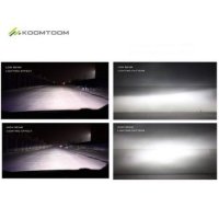 Комплект LED Лед Диодни Крушки за фар Automat X3 H4 H/L - 50W 12000 Lm Над 200% по-ярка светлина., снимка 2 - Аксесоари и консумативи - 26287715