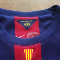 NIKE MESSI FC BARCELONA Kids Football T-Shirt размер 7-8 години / 122-128 см детска тениска 35-59, снимка 9 - Детски тениски и потници - 43545138