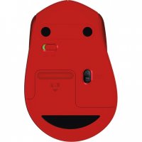 Мишка Безжична Logitech M330 1000dpi 3btn Червена Оптична Wireless Mouse, снимка 4 - Клавиатури и мишки - 35095980
