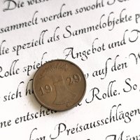 Райх монета - Германия - 1 пфениг | 1929г.; серия E, снимка 2 - Нумизматика и бонистика - 43290673