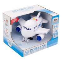  Детска играчка, Самолет със звук и светлини, снимка 1 - Влакчета, самолети, хеликоптери - 43227618