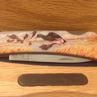 Немски ловен нож MAGNUM Stainless с гъски специална кутия, снимка 1 - Ножове - 39828360