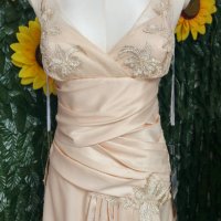 маркова официална шаферска сватбена булчинска маркова рокля, снимка 3 - Сватбени рокли - 23072094