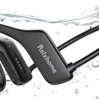 Слушалки Relxhome AS18 X2 Bone Conduction, слушалки за плуване с вградена 16 GB памет, MP3, снимка 1 - Безжични слушалки - 44133938