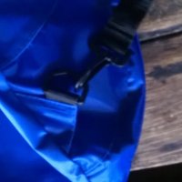 раница триъгълна от плътен син промазан плат, снимка 8 - Други спортове - 28899205