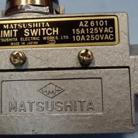 изключвател краен Matsushita limit switch AZ6101, AZ6104, снимка 4 - Резервни части за машини - 37105306