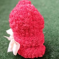 Мече от вечни рози , снимка 2 - Романтични подаръци - 39291406