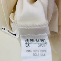 Нежна блуза-потник,100%коприна,BENETTON, снимка 8 - Корсети, бюстиета, топове - 28302435