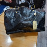 Louis Vuitton черна чанта 2, снимка 2 - Чанти - 34900206
