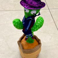 Танцуващ кактус с дрехи/Пеещ кактус/Magical cactus/Singing cactus, снимка 13 - Музикални играчки - 34921661