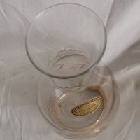 гравирана гарафа стъкло с 24 карата позлата, снимка 2 - Вази - 43968719