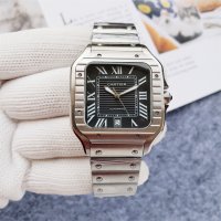 Мъжки часовник Cartier Santos de Cartier с автоматичен механизъм, снимка 1 - Мъжки - 40177942