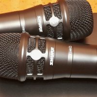 Двоен безжичен микрофон SHURE AD4D - ksm8, akg, rcf, dynacord, fbt, wireless, снимка 3 - Микрофони - 43106458