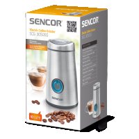 Електрическа кафемелачка Sencor SCG 3050SS, 150W, снимка 3 - Кафемашини - 40712433