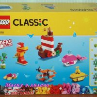 Продавам лего LEGO Classic 11018 - Креативно морско забавление, снимка 2 - Образователни игри - 37304960