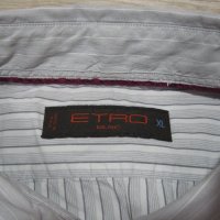 Etro мъжка памучна риза, снимка 7 - Ризи - 32292367