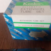 Kenko  AUTOMATIC EXTENSION TUBE SET  For YASHIKA CONTAX , снимка 8 - Обективи и филтри - 36803972