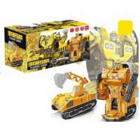 Играчка на робот & Багер - Трансформърс 2в1 (Transformers), снимка 1 - Електрически играчки - 39512109