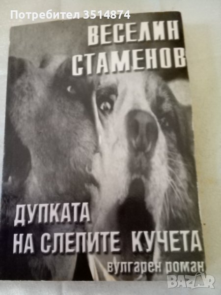 Дупката на слепите кучета вулгарен Роман Веселин Стаменов Световит 2006г меки корици , снимка 1