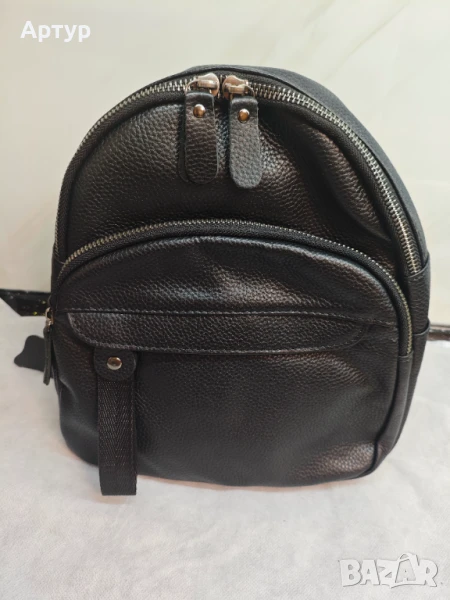 Дамска раница естествена кожа, снимка 1