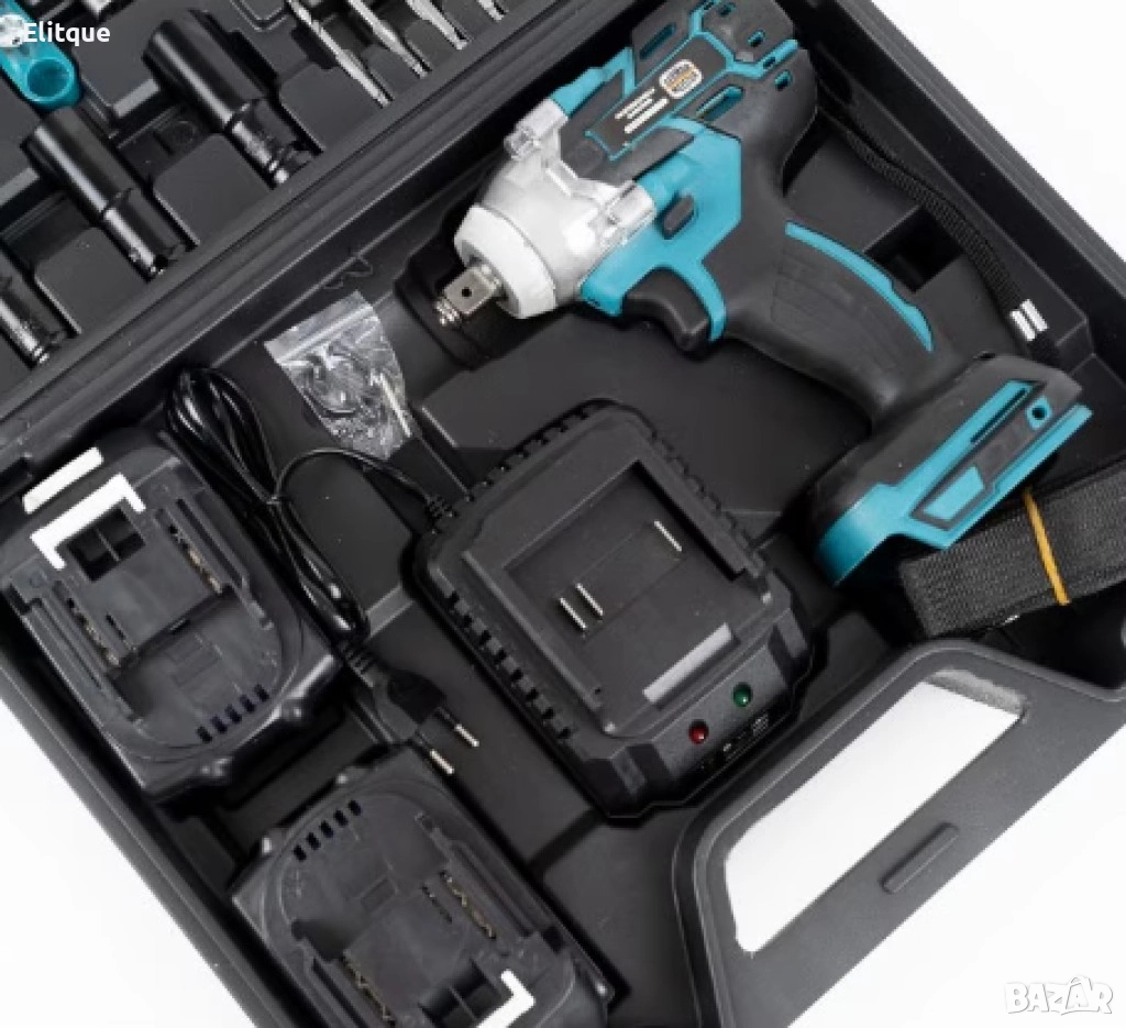 Акумулаторен гайковерт KraftRoyal 36V - Мощен и многофункционален инструмент с комплект аксесоари - , снимка 1