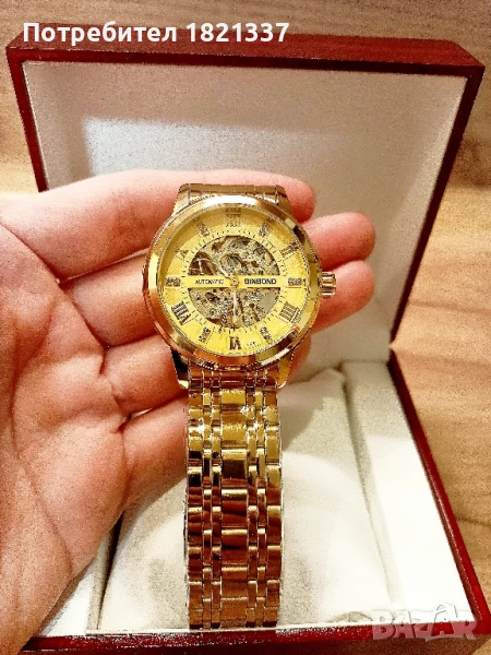 Луксозен механичен автоматичен часовник , снимка 1