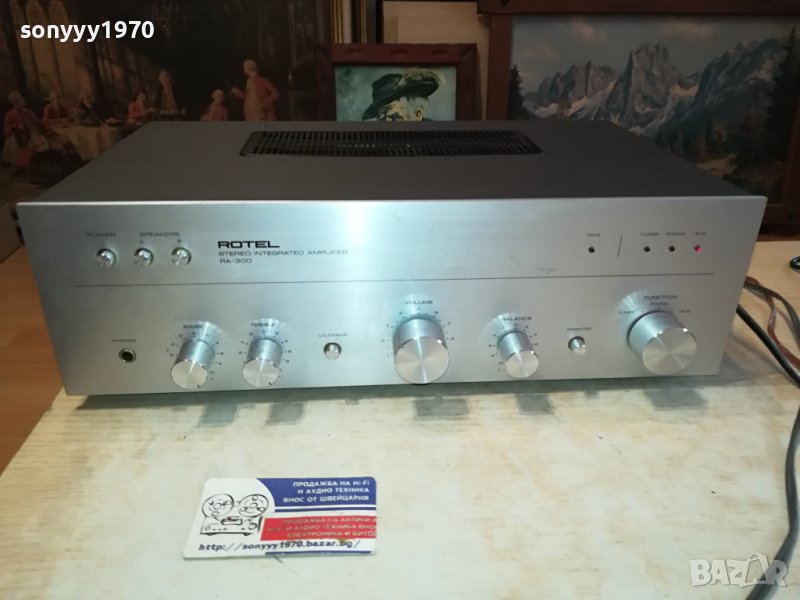ROTEL AMPLIFIER-ВНОС SWISS 2601240813, снимка 1