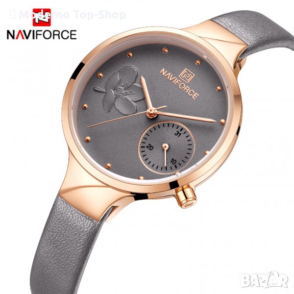 Дамски часовник NAVIFORCE Feminino Gray/Gold 5001L RGGYGY., снимка 1