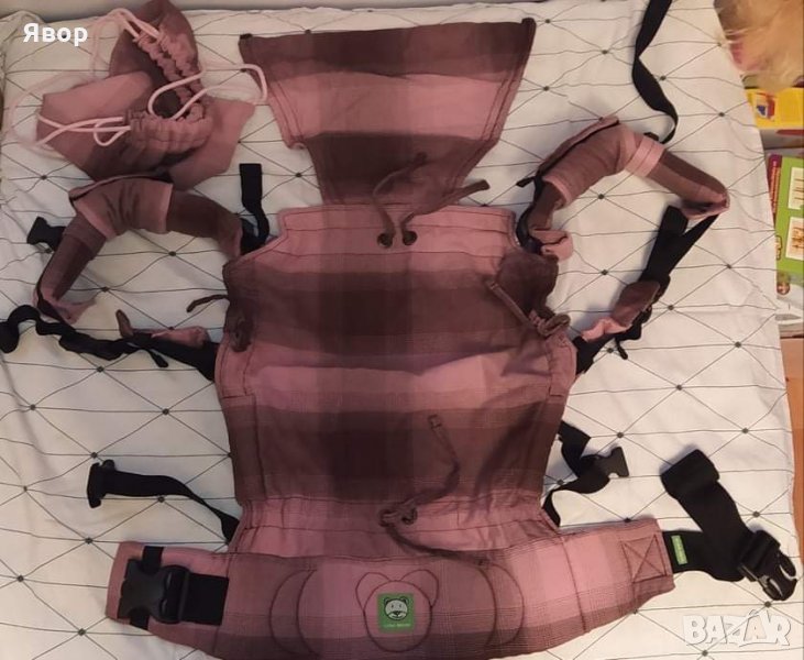 Ергономична раница от слингов плат Luna Dream, снимка 1