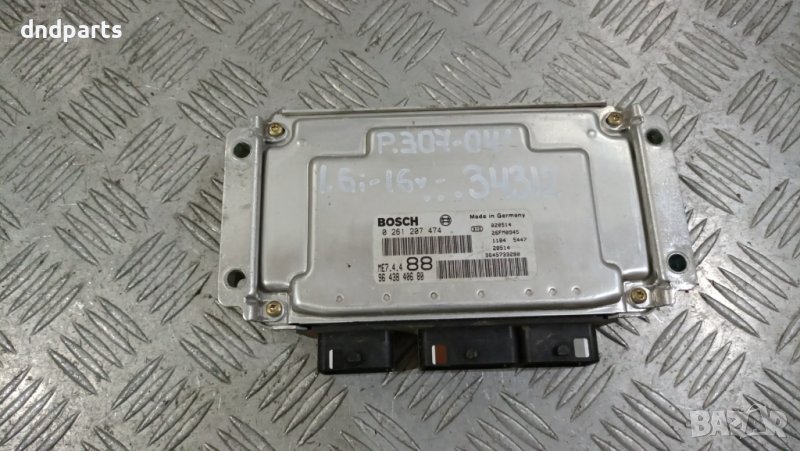 Компютър Peugeot 307 1.6i 16v 2004г.	, снимка 1