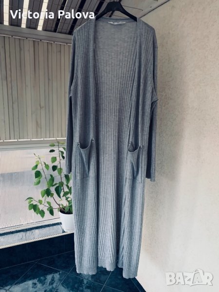 Прекрасна нова дълга жилетка-наметало, снимка 1