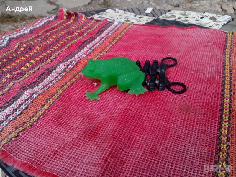 Стара играчка Жаба #3, снимка 1