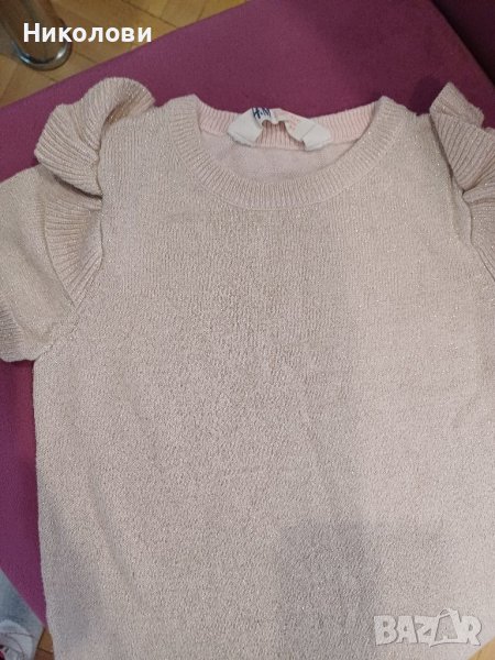 Туника 98/104 h&m , пепел от рози., снимка 1