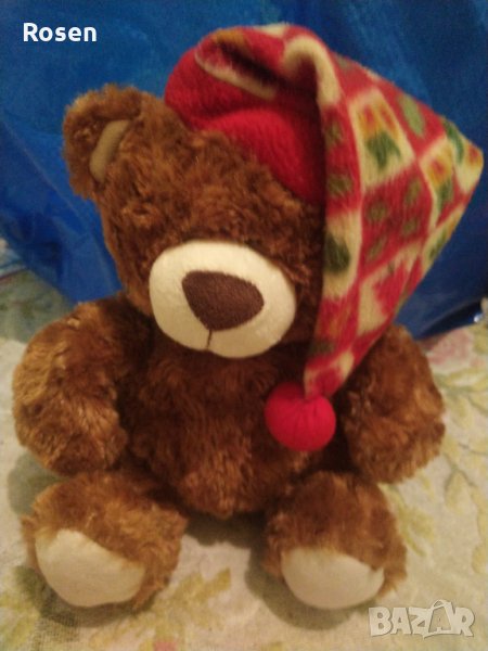 Плюшено мече с шапка, снимка 1