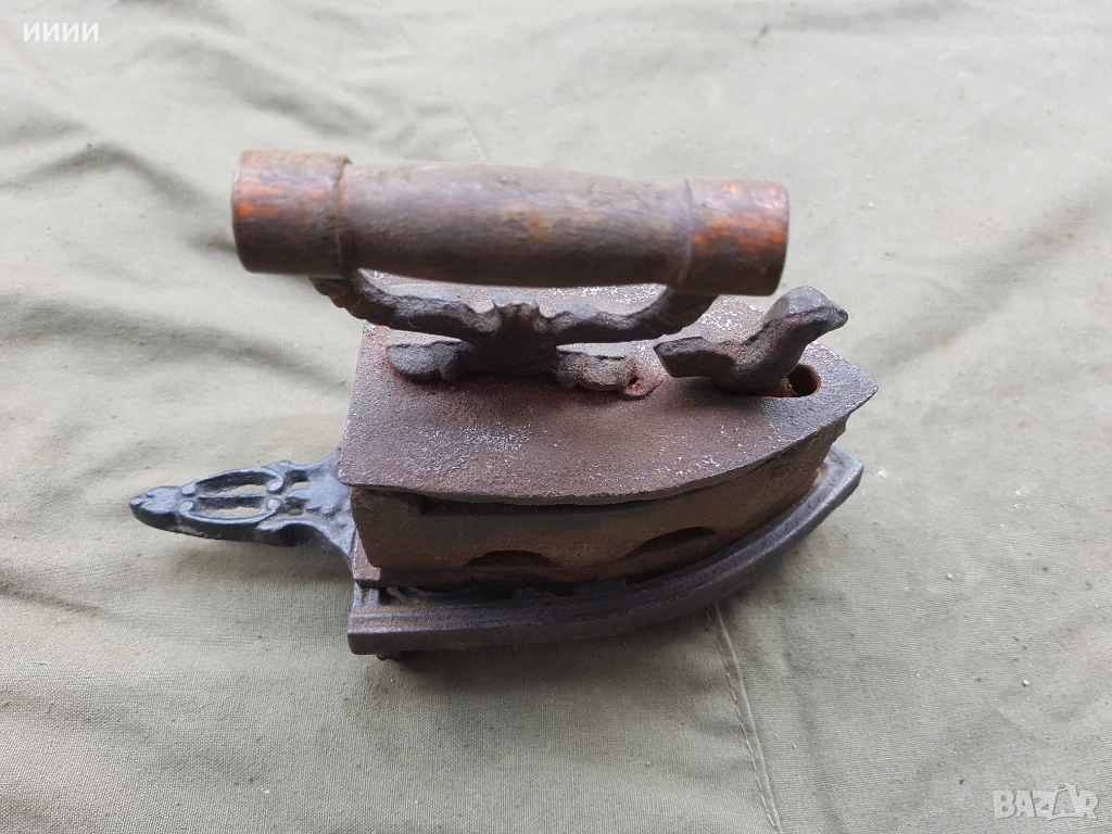 Ютия на жар с петел малка, снимка 1