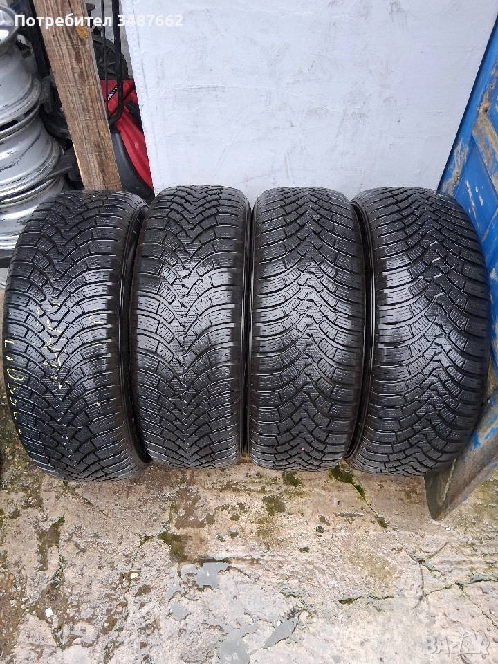 225 60 17 FALKEN 4броя зимни дот 2021г , снимка 1