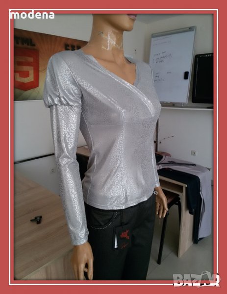 Блуза Роси Доби размер S, M, снимка 1