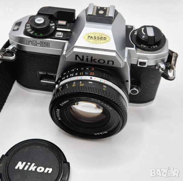 Nikon FG-20 и Nikkor 50mm f1.8 Ai, снимка 1