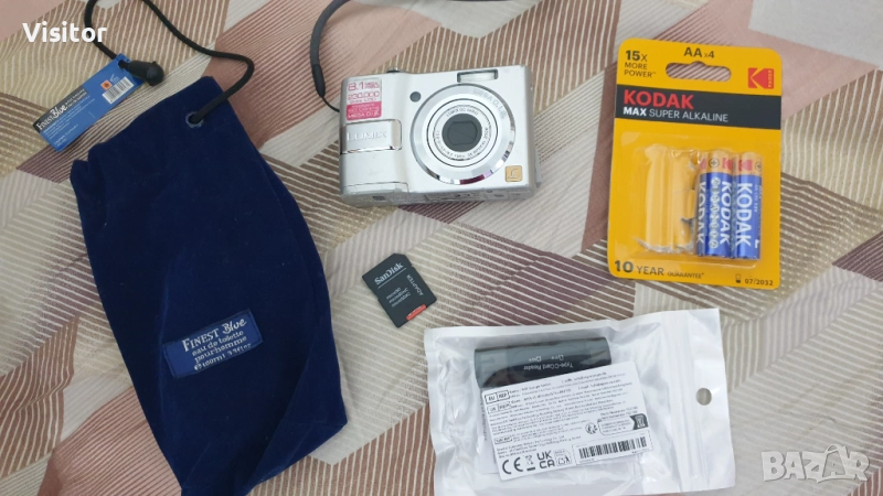 Panasonic Lumix DMC-LS80, снимка 1