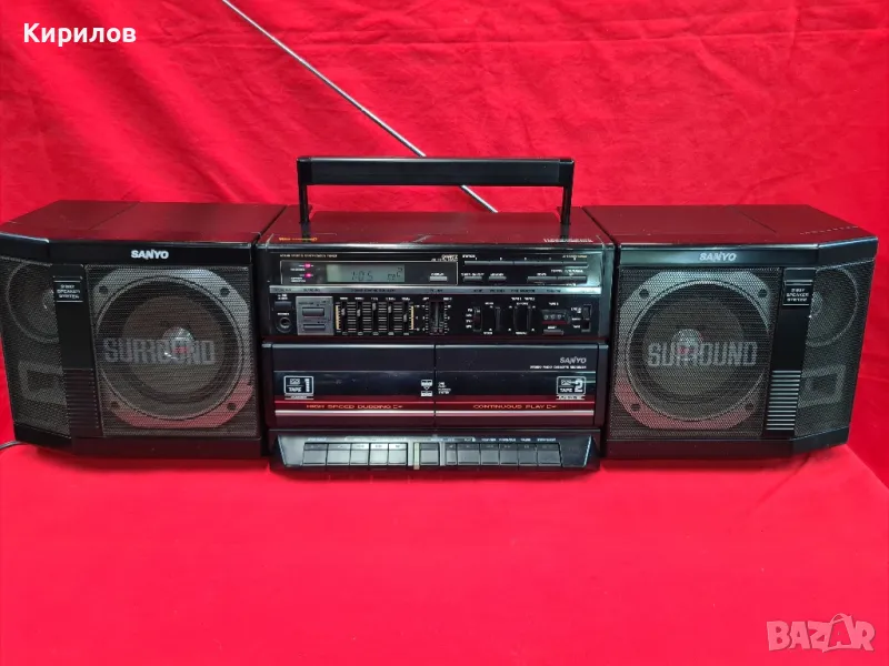 Радиокасетофон Sanyo M804SR!, снимка 1