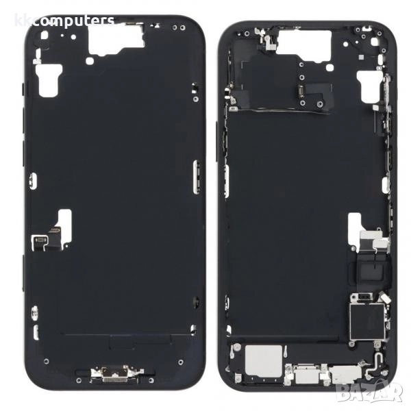 Среден борд за iPhone 15 Plus 6.7 / Черен / КЛАС B Баркод : 484298, снимка 1