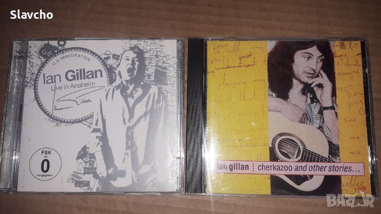 Компакт дискове на - Ian Gillan - Live In Anaheim/ian gillan - Cherkazoo and Other Stories , снимка 1
