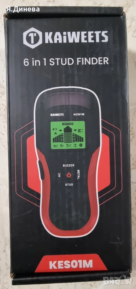 Уред за откриване на кабели,метал и др Kaiweets Ket01M, снимка 1